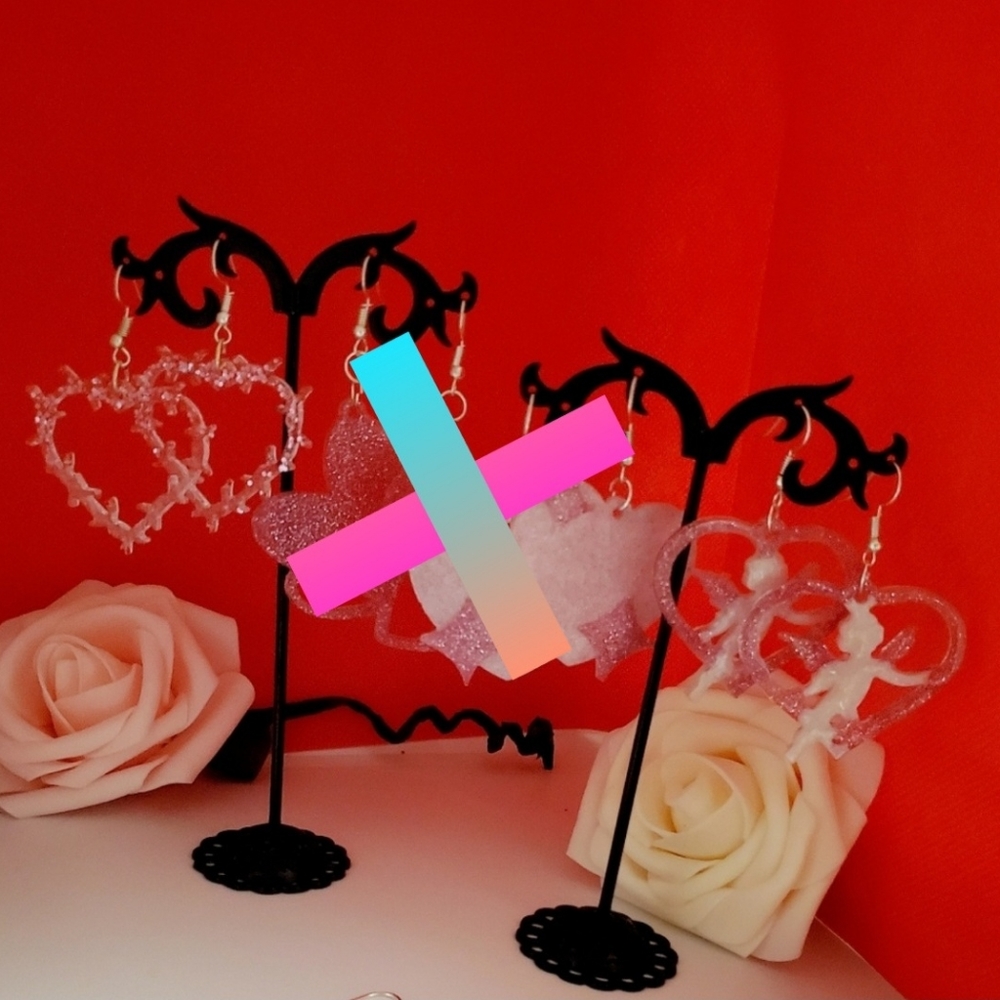 Valentine's Day Earrings buy set of 2 or singles